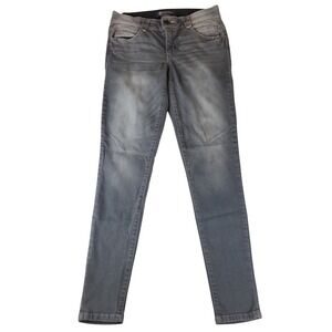 Democracy Absolution Skinny Jeans Gray Denim Size 4 Mid Rise B1105MOZE